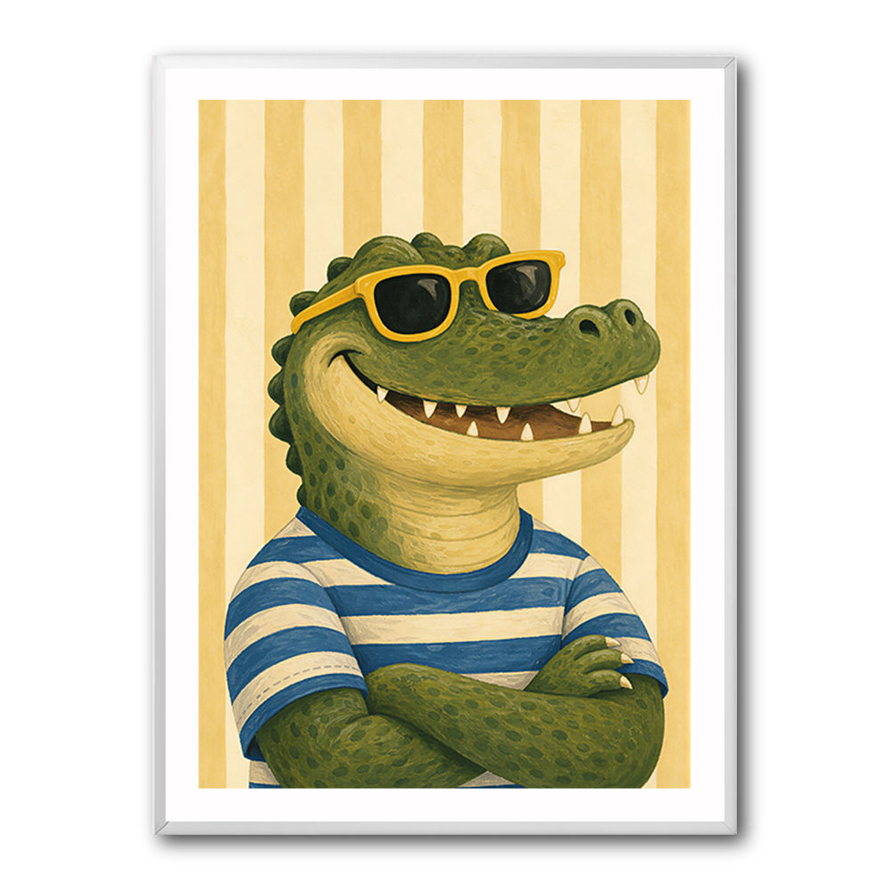 Crocodile in Sunglasses
