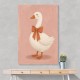 Goose With Bow