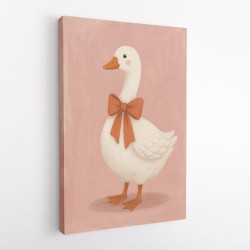 Goose With Bow