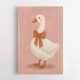 Goose With Bow