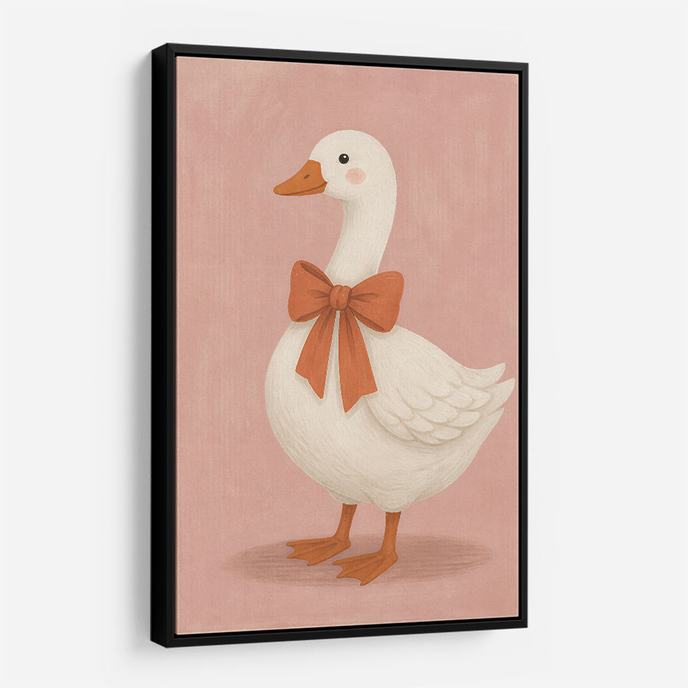 Goose With Bow