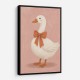 Goose With Bow