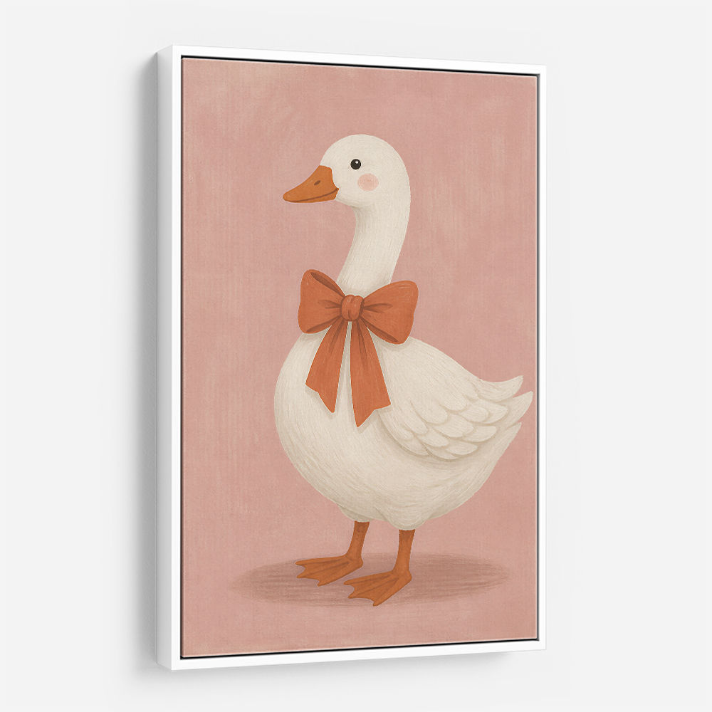 Goose With Bow