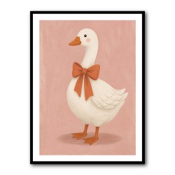 Goose With Bow