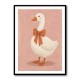 Goose With Bow