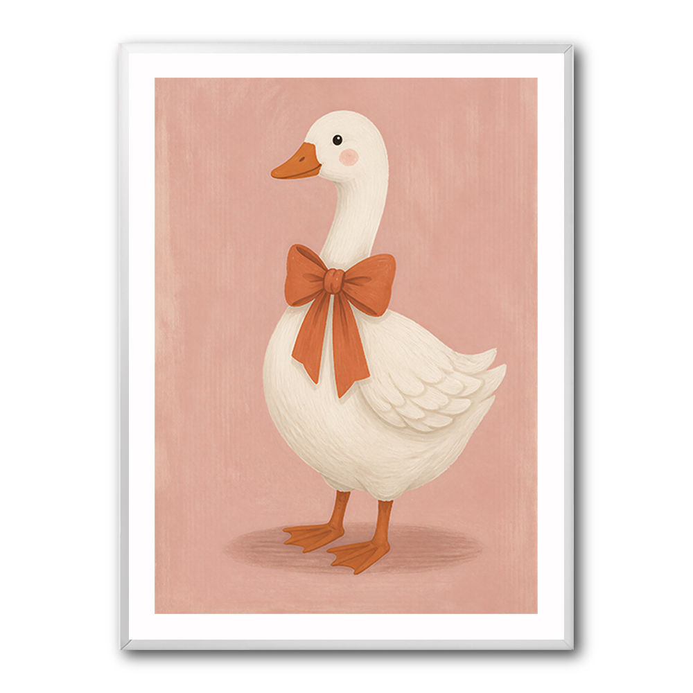 Goose With Bow