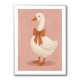 Goose With Bow
