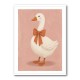 Goose With Bow