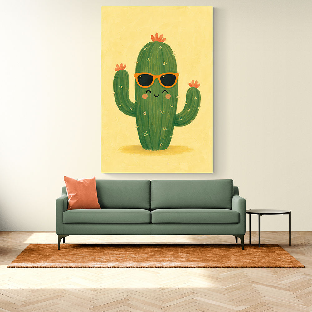 Cactus With Sunglasses