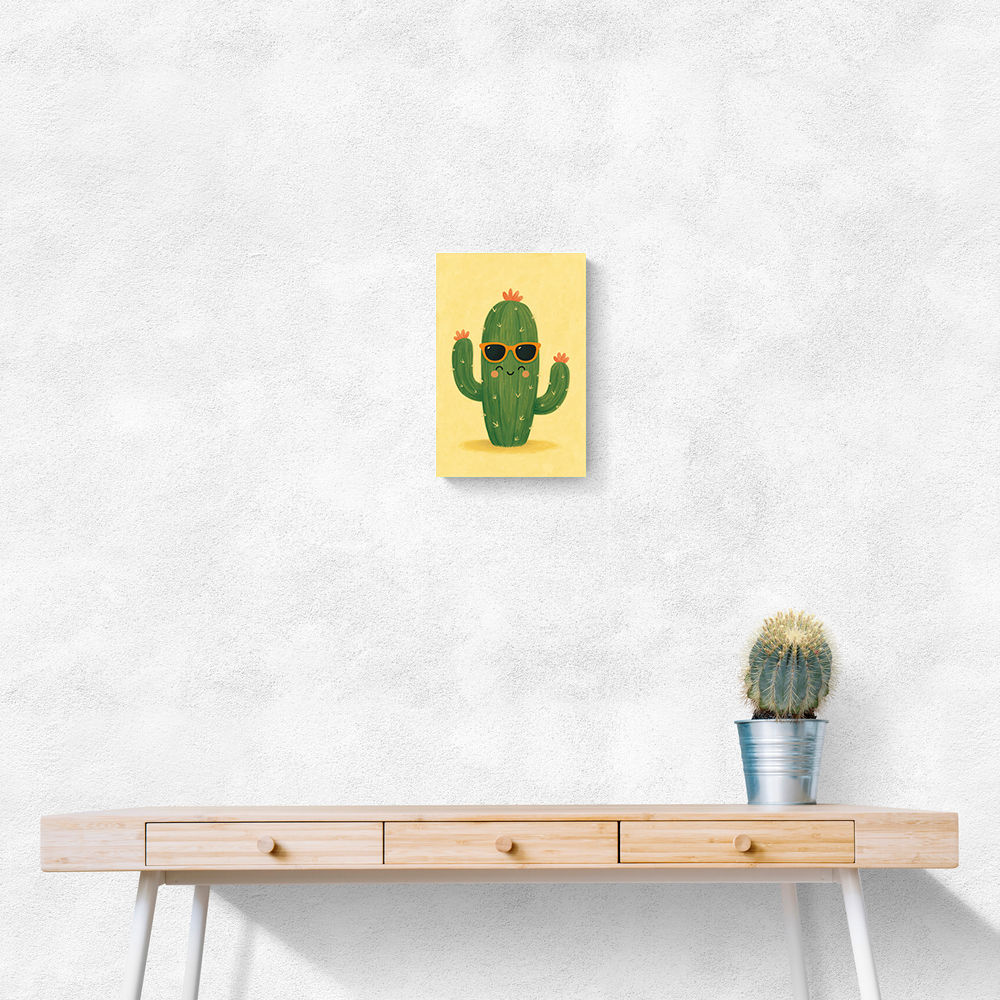Cactus With Sunglasses