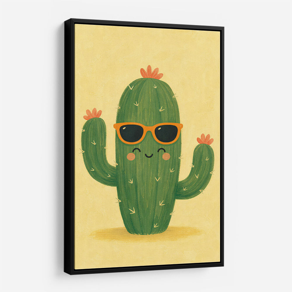 Cactus With Sunglasses