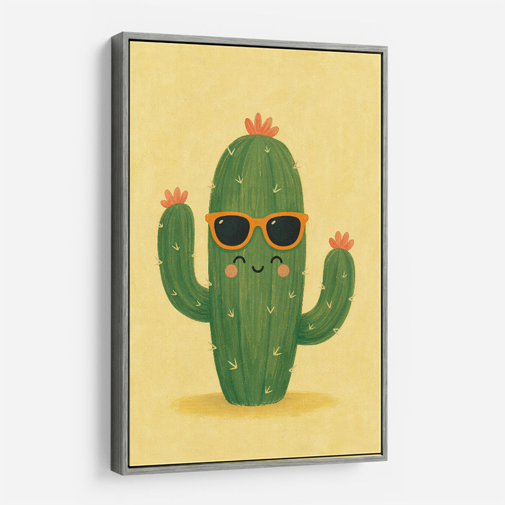 Cactus With Sunglasses