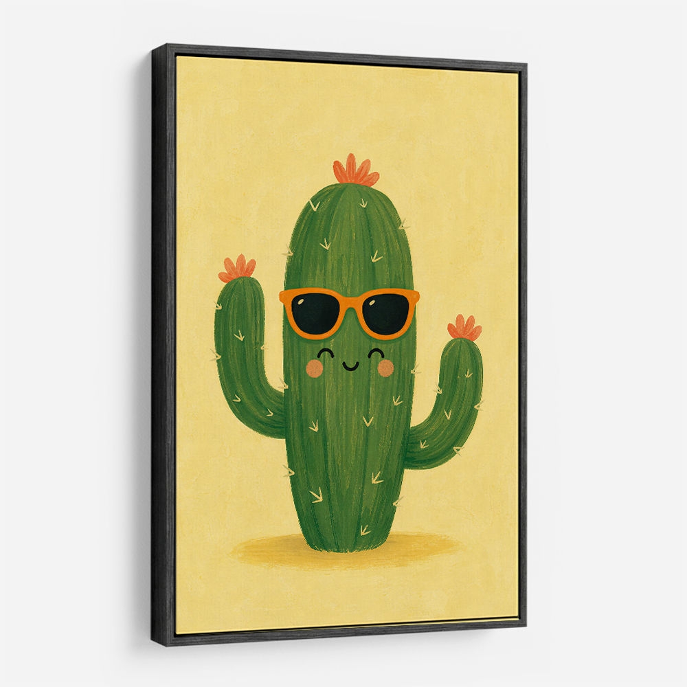 Cactus With Sunglasses