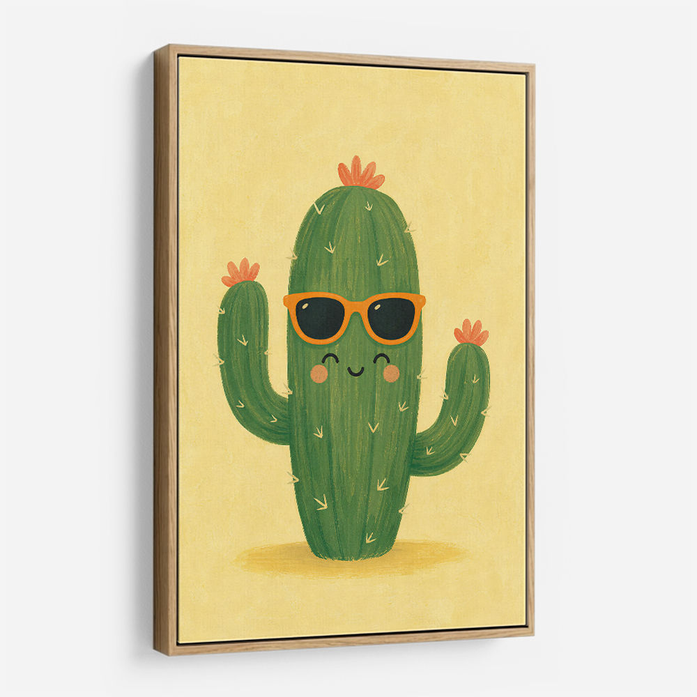 Cactus With Sunglasses