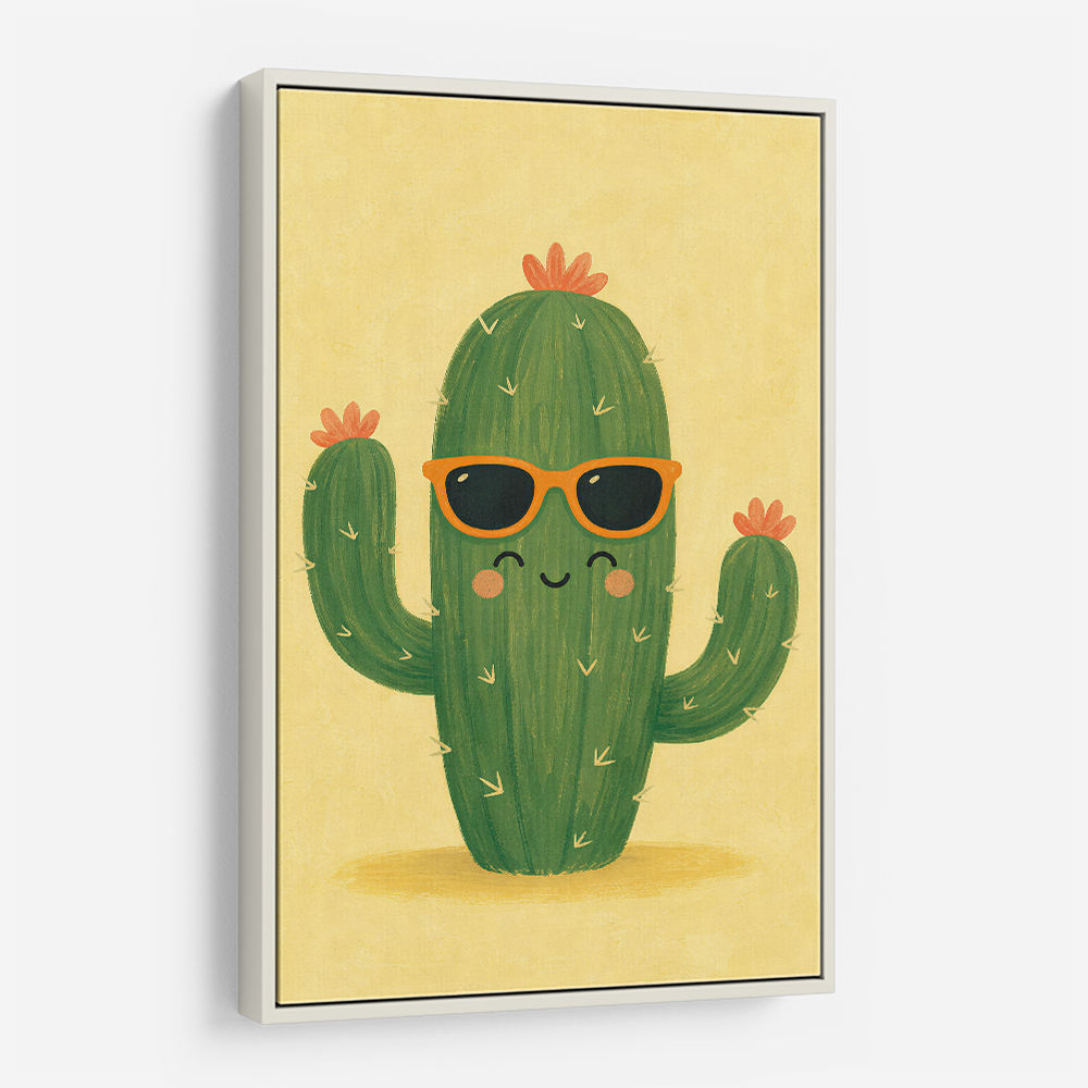 Cactus With Sunglasses