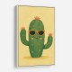 Cactus With Sunglasses