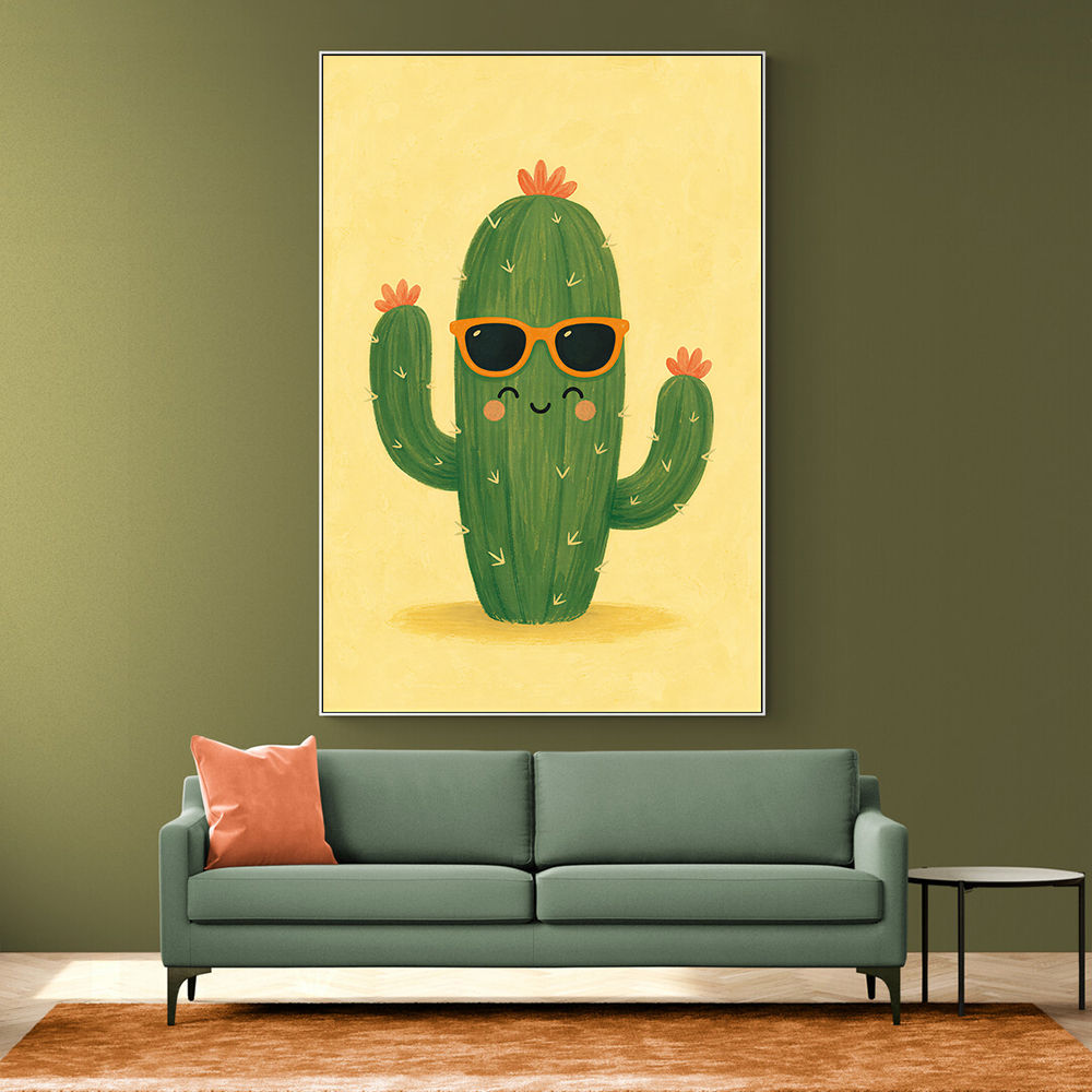 Cactus With Sunglasses