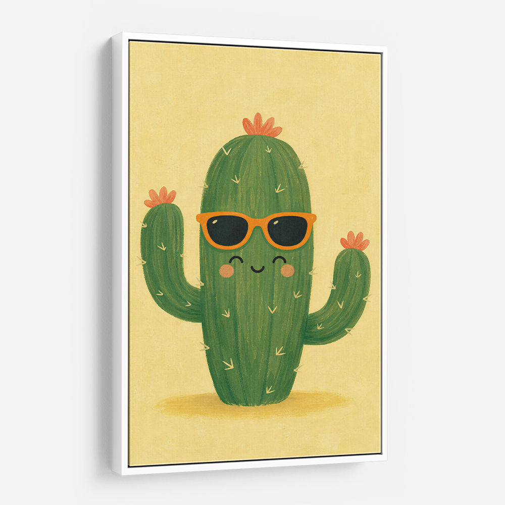 Cactus With Sunglasses