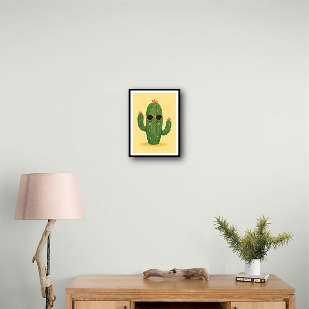 Cactus With Sunglasses