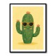 Cactus With Sunglasses