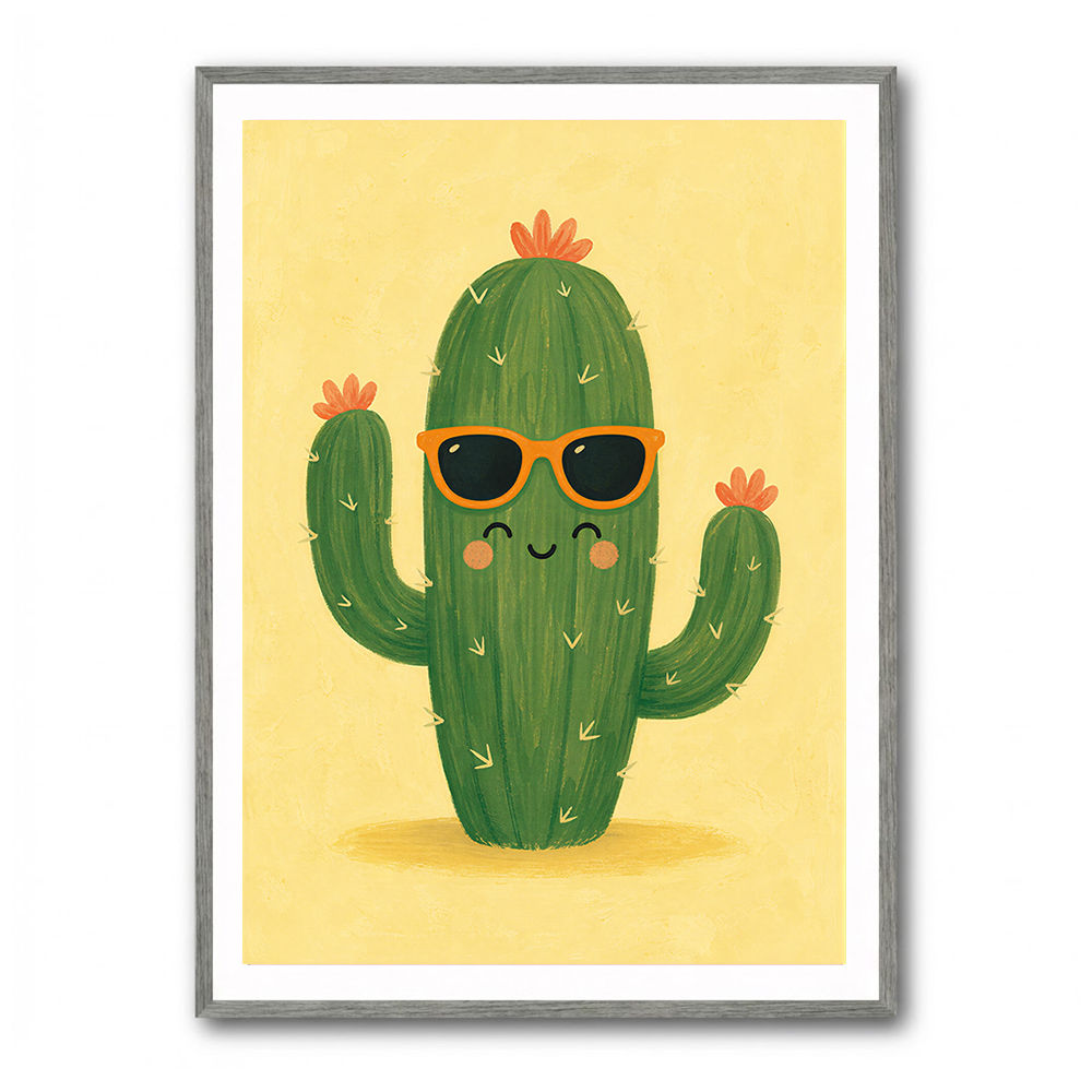 Cactus With Sunglasses