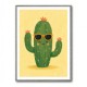 Cactus With Sunglasses