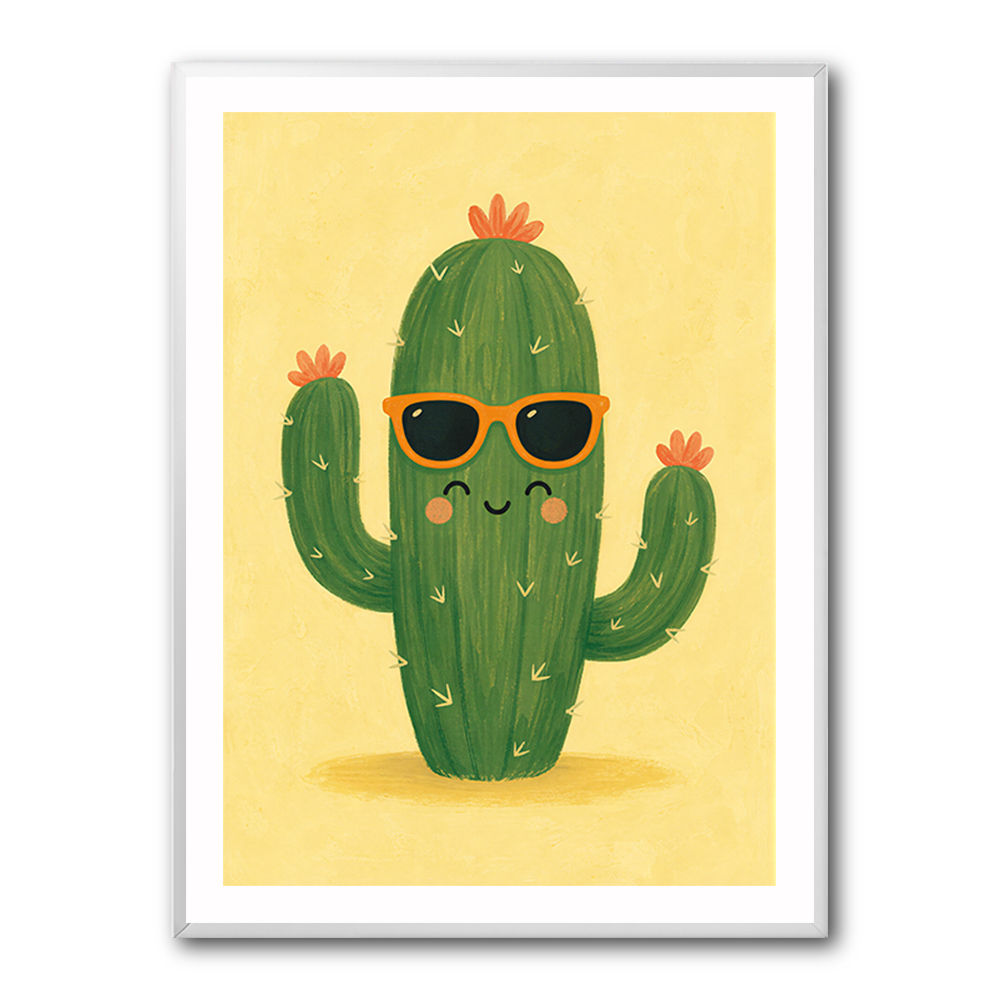 Cactus With Sunglasses
