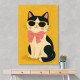 Cat With Pink Bow