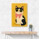 Cat With Pink Bow