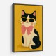 Cat With Pink Bow