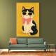 Cat With Pink Bow