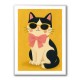 Cat With Pink Bow