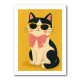 Cat With Pink Bow