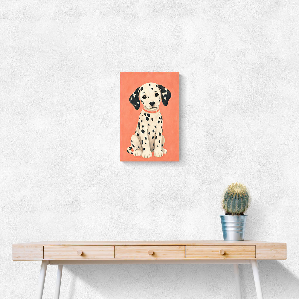 Dalmatian Puppy Portrait