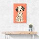 Dalmatian Puppy Portrait