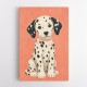 Dalmatian Puppy Portrait