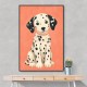 Dalmatian Puppy Portrait