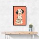 Dalmatian Puppy Portrait