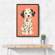 Dalmatian Puppy Portrait