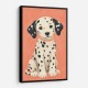 Dalmatian Puppy Portrait