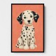 Dalmatian Puppy Portrait