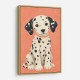 Dalmatian Puppy Portrait