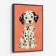 Dalmatian Puppy Portrait