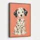 Dalmatian Puppy Portrait