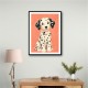 Dalmatian Puppy Portrait