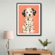 Dalmatian Puppy Portrait