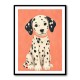 Dalmatian Puppy Portrait