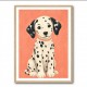 Dalmatian Puppy Portrait
