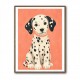 Dalmatian Puppy Portrait