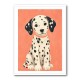 Dalmatian Puppy Portrait